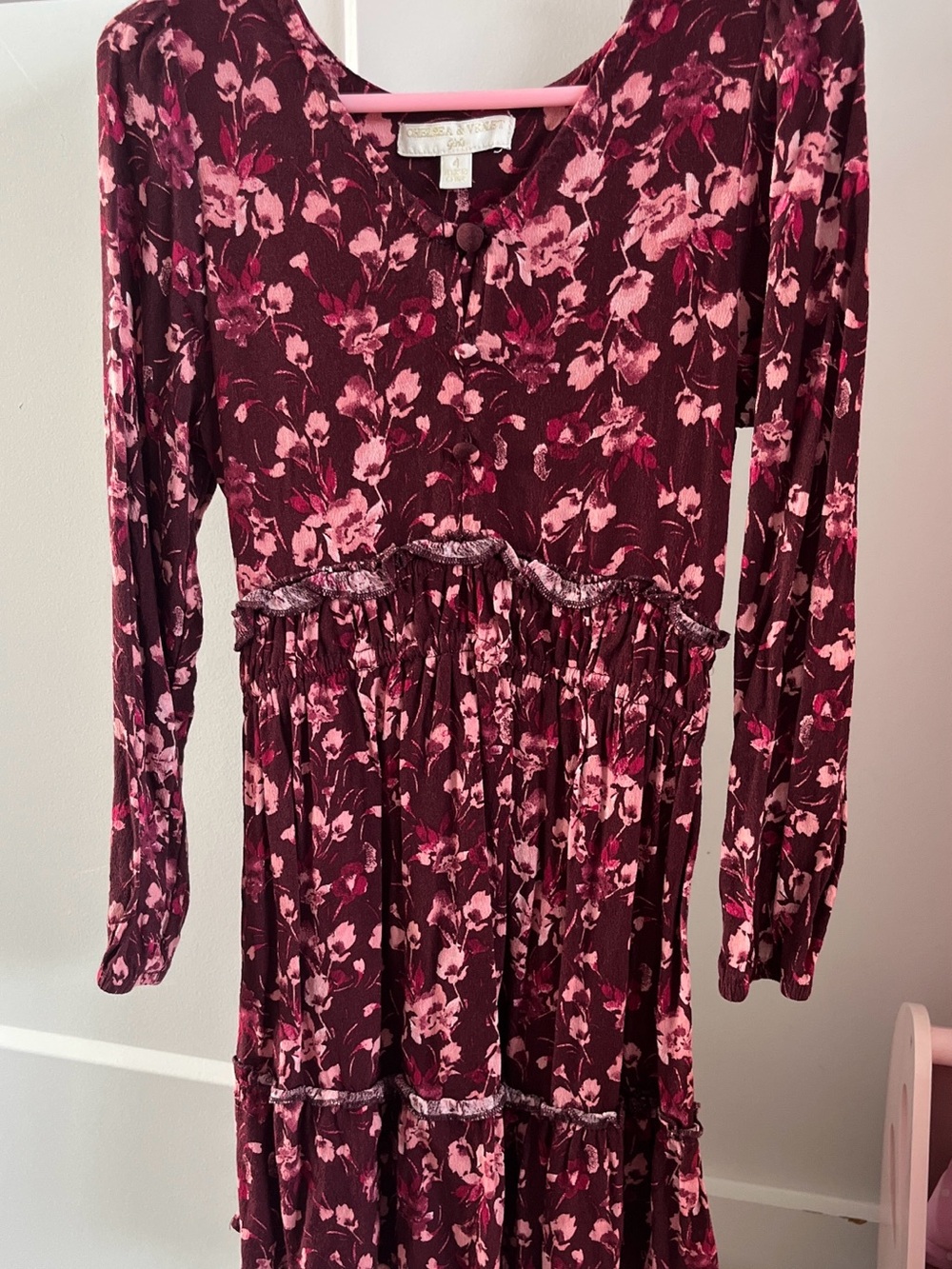 Chelsea & Violet Size 4 Floral Dress
